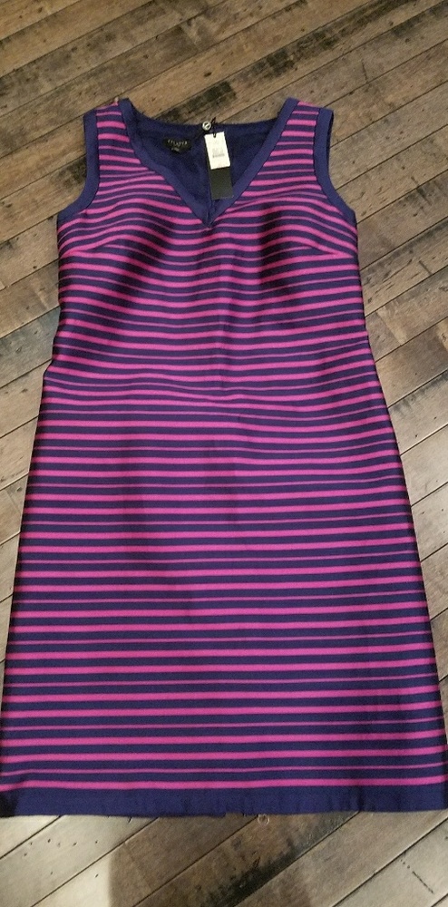 Talbots striped dress